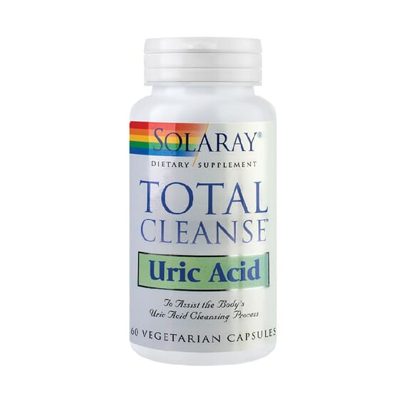 Total Cleanse Uric Acid 60 VCaps di Solaray