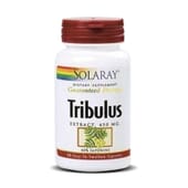 Tribulus 450mg de Solaray ayuda a la producción hormonal.