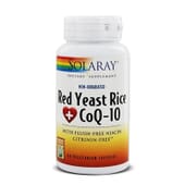 Levadura Roja de Arroz con CoQ-10 equilibra tus niveles de colesterol.
