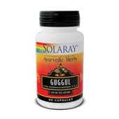 Guggul 450mg contribuye al mantenimiento normal del colesterol.