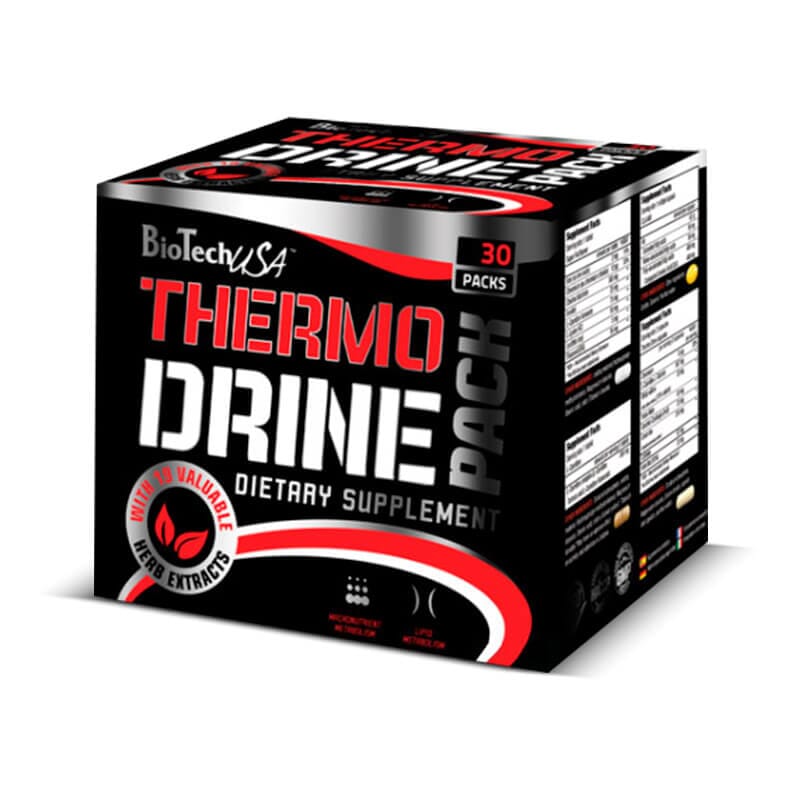 THERMO DRINE PACK - BIOTECH - Fórmula quemagrasas THERMO DRINE PACK - BIOTECH - Fórmula quemagrasas