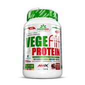 Vegefiit Protein é uma combinação de proteínas de origem vegetal.