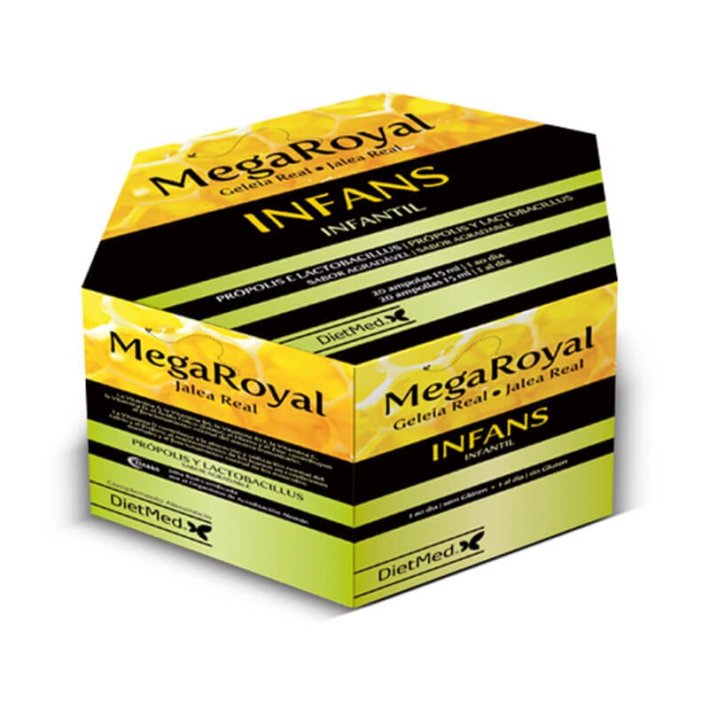 MEGAROYAL INFANS 20 Ampollas de 15ml