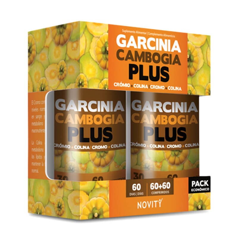 GARCINIA CAMBOGIA PLUS 2 Ud de 60 Tabs