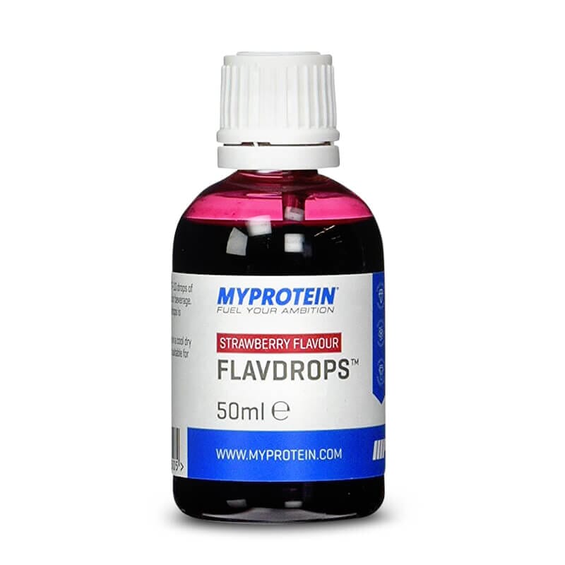 Añade unas dulces gotas de sabor a tus comidas con Flavdrops de Myprotein.