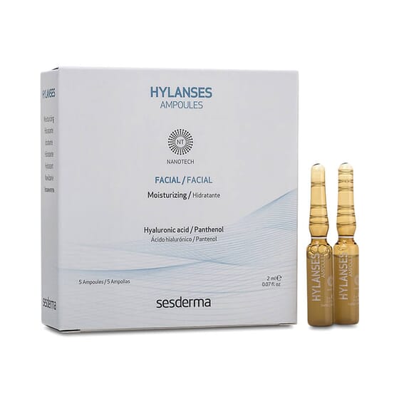Hylanses Ampoules confère élasticité et hydratation à la peau.