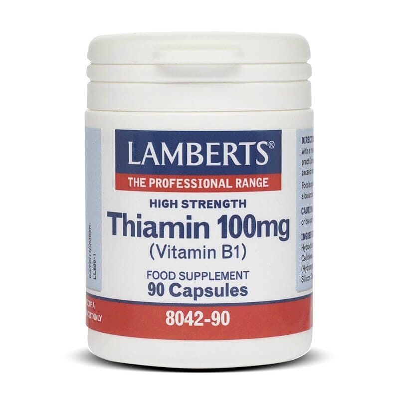 TIAMINA 100mg (VITAMINA B1) 90 Caps