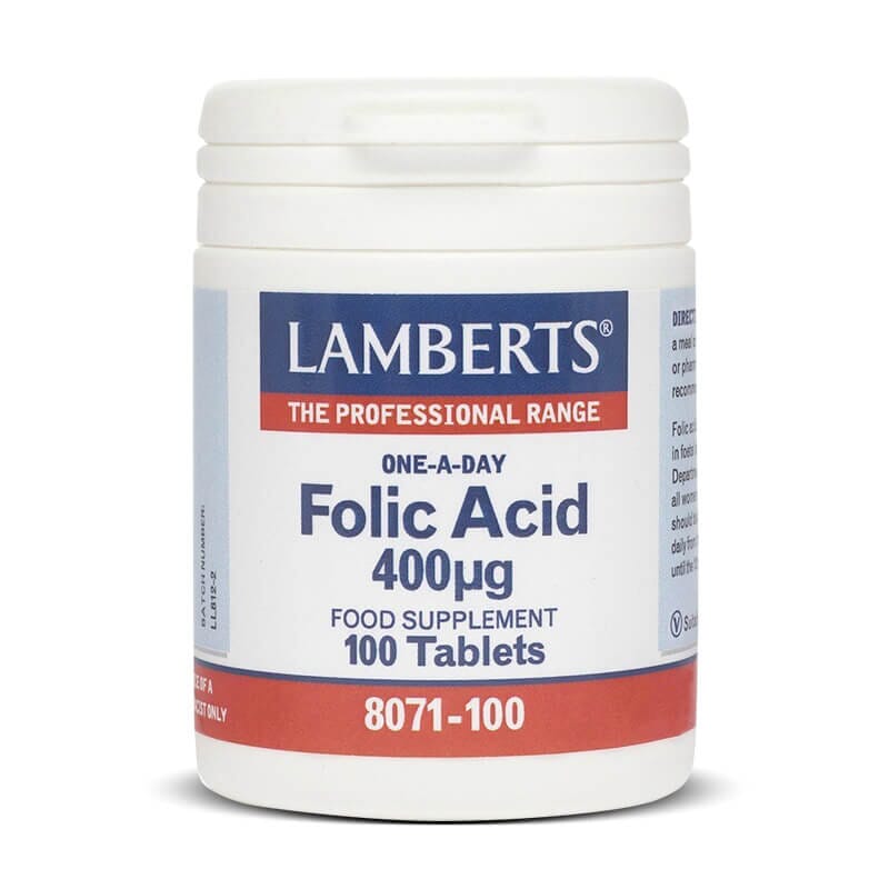 ÁCIDO FÓLICO 400µg 100 Tabs