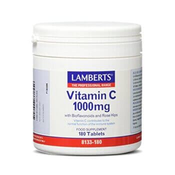 VITAMINE C 1000mg MET BIOFLAVONOIDES 180 Tabs