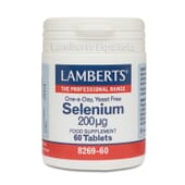 Sélénium 200µg de Lamberts fournit un effet antioxydant.