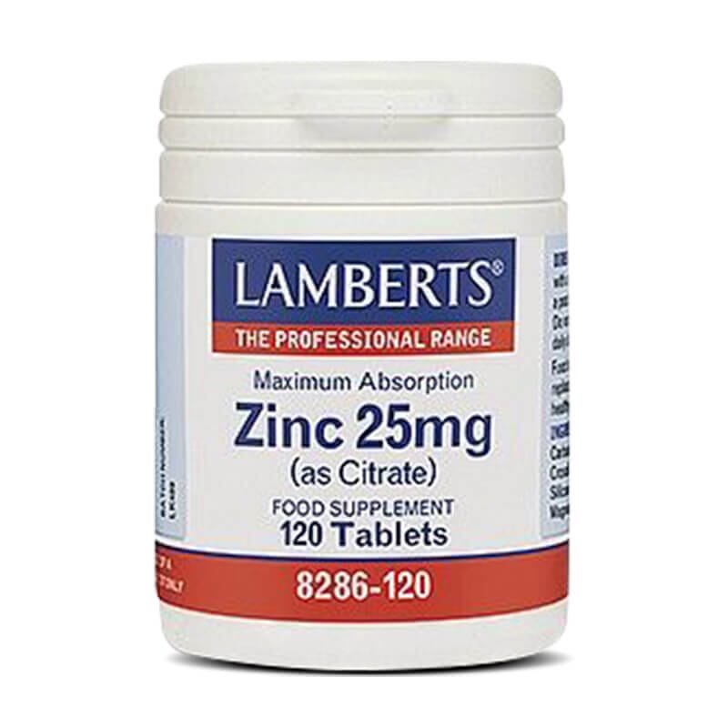 ZINC 25mg 120 Tabs