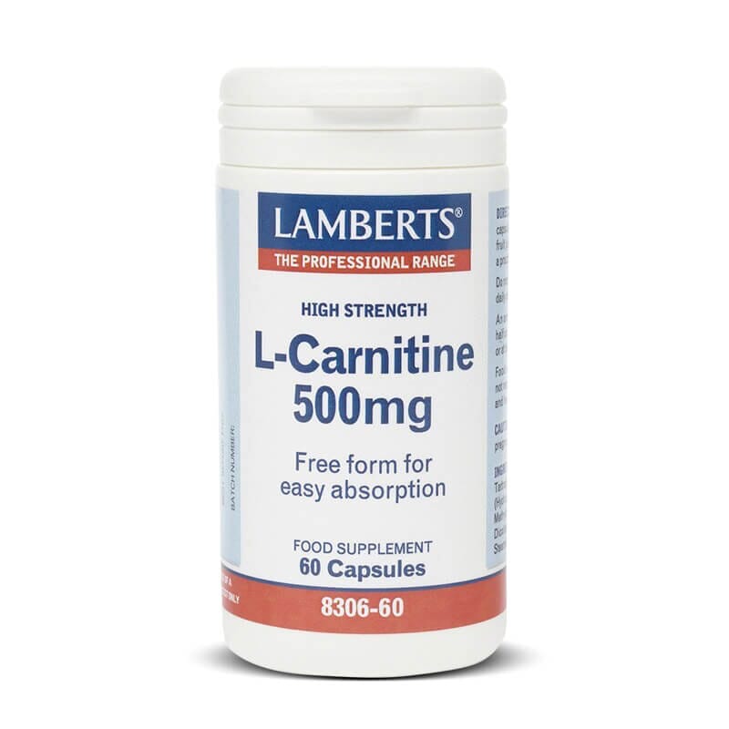 L-CARNITINA 500mg 60 caps