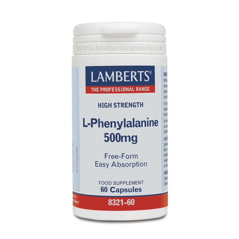 L-FENILALANINA 500mg 60 Caps