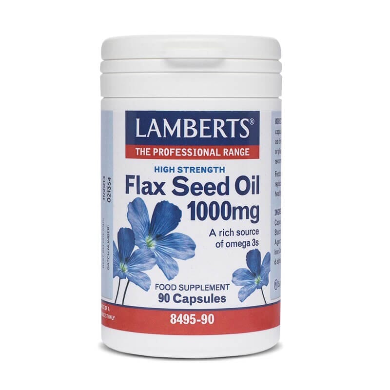 Lijnzaadolie 1000mg 90 capsules