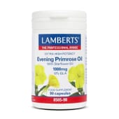 L’huile d’Onagre Extra avec Bourrache 1000 mg de Lamberts source d’acide gamma-linolénique.
