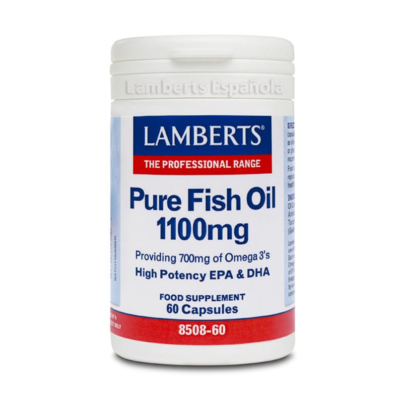 ACEITE DE PESCADO PURO 1100mg 60 Cápsulas