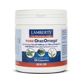 Pure OracOmega de Lamberts te aporta omega 3 con antioxidantes vegetales.
