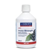 Inmuno-Strength 500 ml, jus concentré de sureau, de cynorhodon et de groseilles !