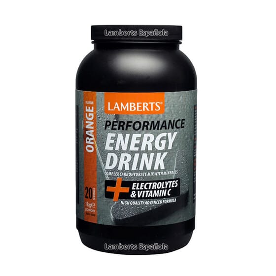 Bebida Energética de Lamberts aumenta la resistencia y la energía durante el ejercicio.