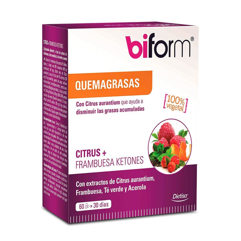 CITRUS + CETONAS DE FRAMBUESA - Biform - 100% vegetal CITRUS + CETONAS DE FRAMBUESA - Biform - 100% vegetal