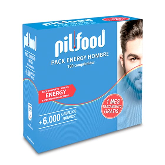 Pilfood Pack Energy Homme 180 Comprimés - Pilfood | Nutritienda