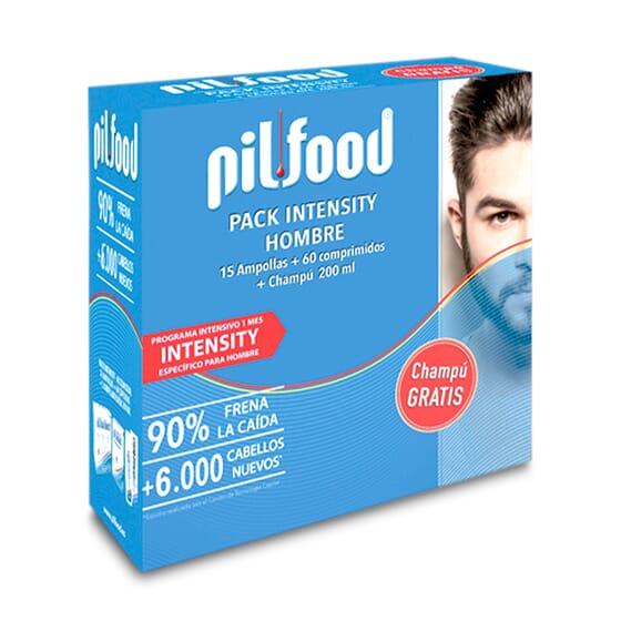 Pilfood Pack Intensity Homme + Shampooing Gratuit - Pilfood | Nutritienda