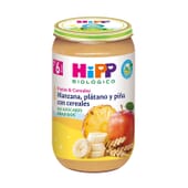 Boião Maçã, Banana E Abacaxi Com Cereais Bio 250g - Hipp