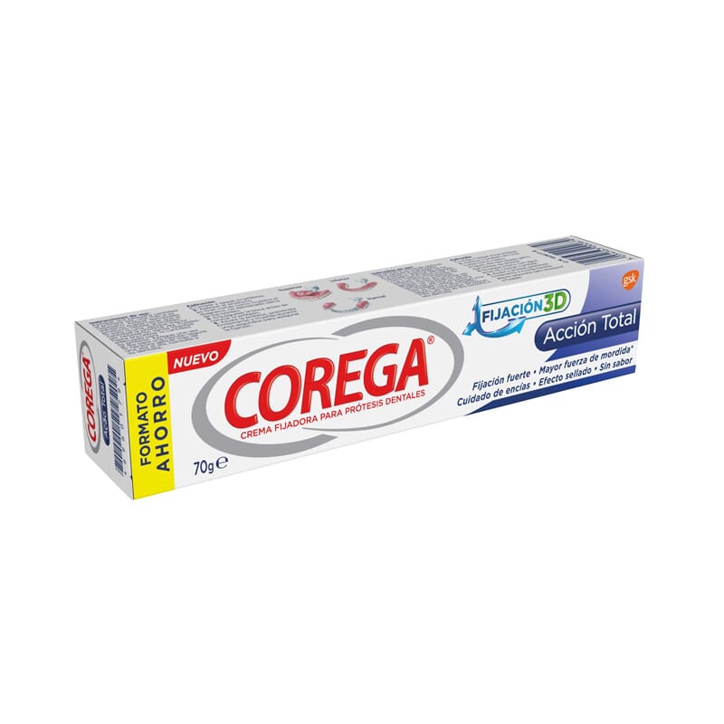 Corega Acción Total Crema Fijadora