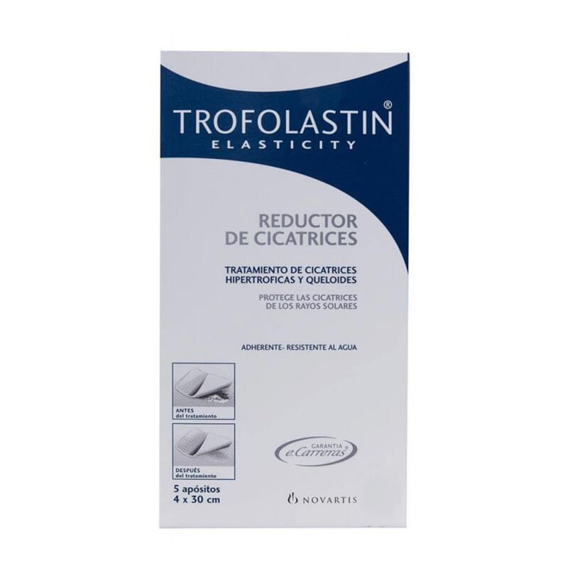 TROFOLASTIN REDUCTOR CICATRICES 4X30cm 5 Ud