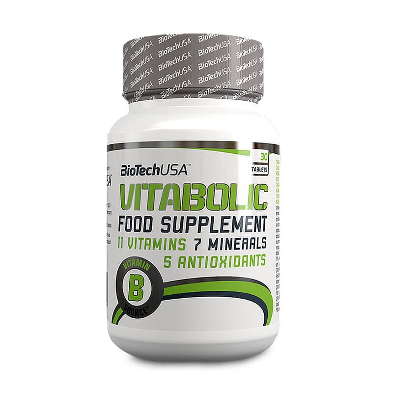La Vitabolic está formulado a base de vitaminas, minerales y antioxidantes.