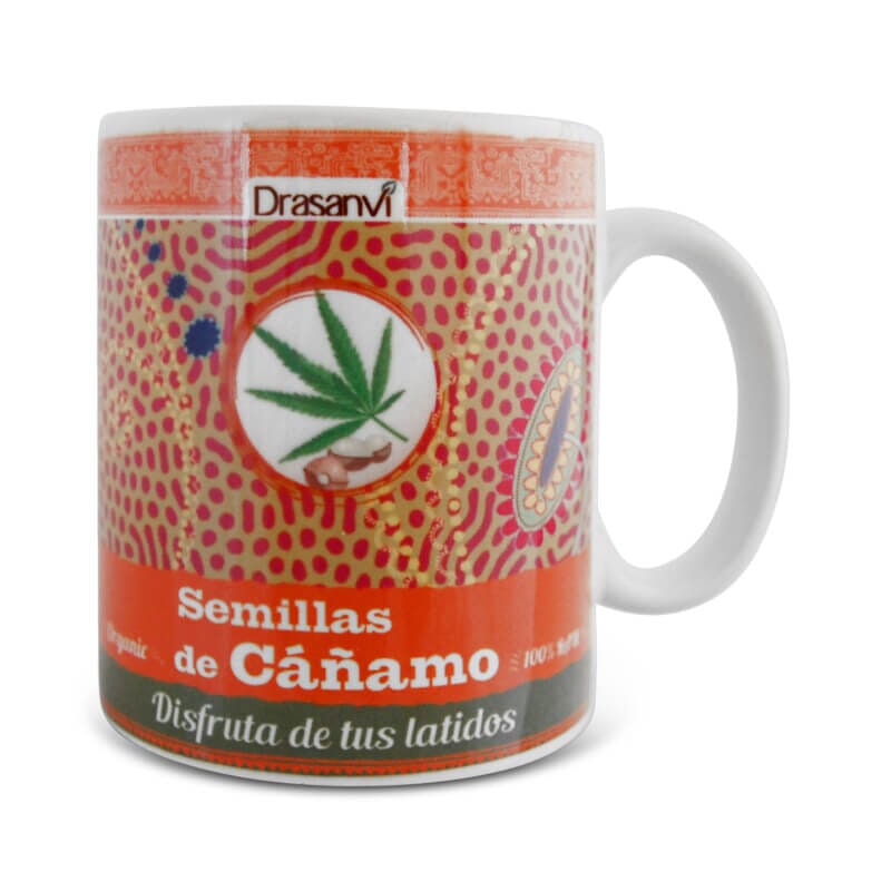 Taza Semillas De Cáñamo Bio