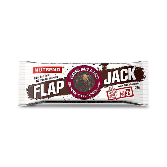 Flapjack Senza Glutine 20 Barrette Da 100g di Nutrend