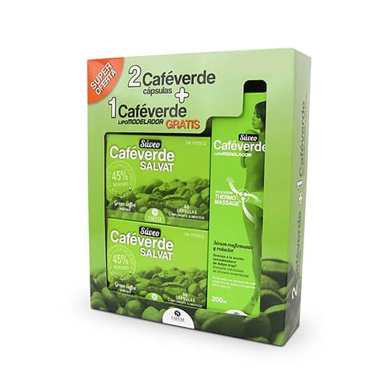 Super Pack Café Verde + Gel Redutor ajuda na perda de peso e remodela a figura.