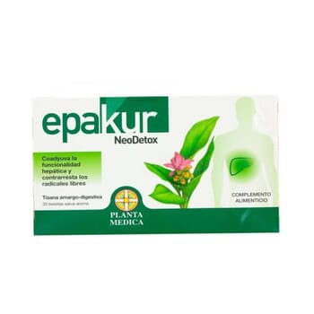 EPAKUR NEODETOX PLANTA MÉDICA 20 Infusiones