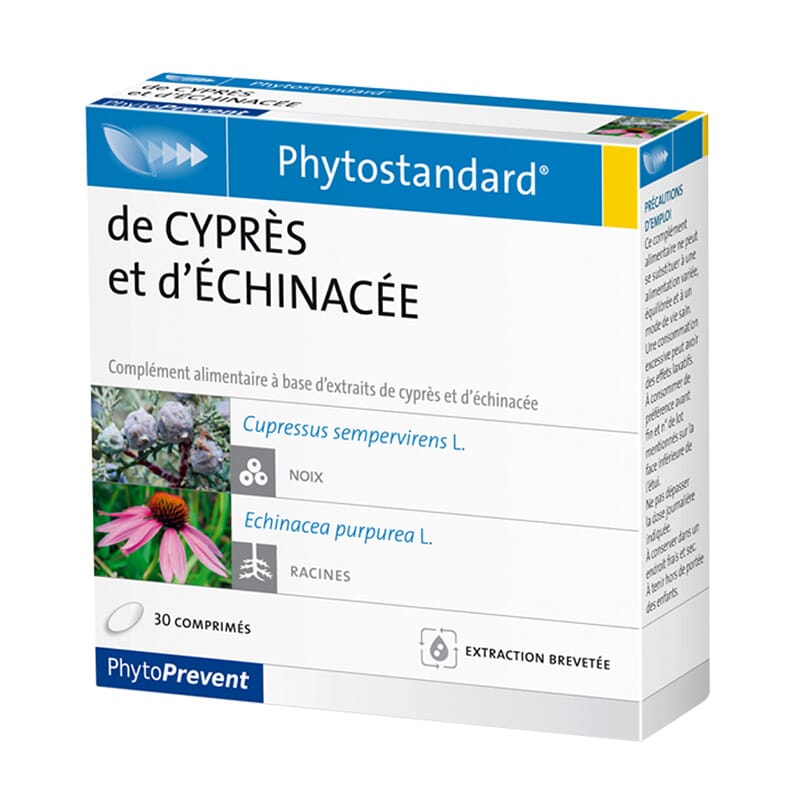 PHYTOSTANDARD CIPRÉS Y EQUINÁCEA 30 Tabs