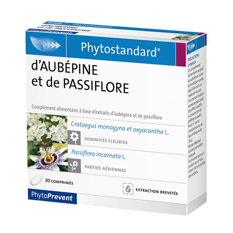 PHYTOSTANDARD ESPINO BLANCO Y PASIFLORA 30 Tabs