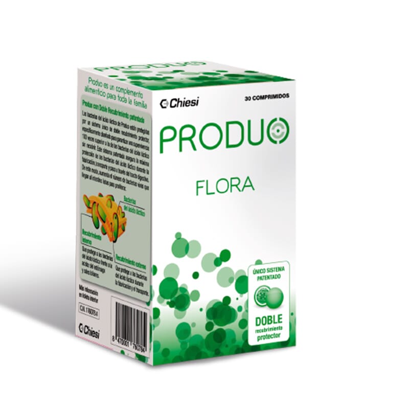 PRODUO FLORA 30 Comprimidos Mastigáveis