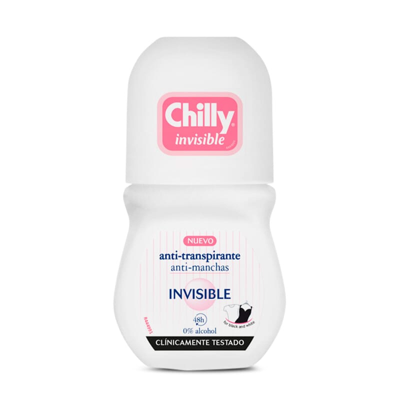 CHILLY INVISIBLE DESODORANTE ANTI-TRANSPIRANTE ROLL ON 50ml