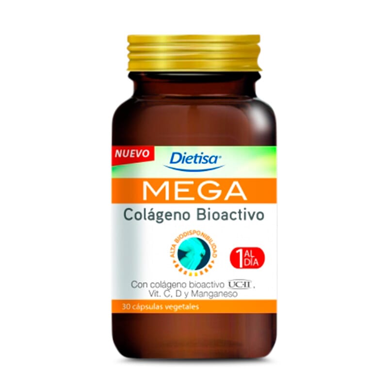 MEGA COLÁGENO BIOACTIVO 30 VCaps de Dietisa