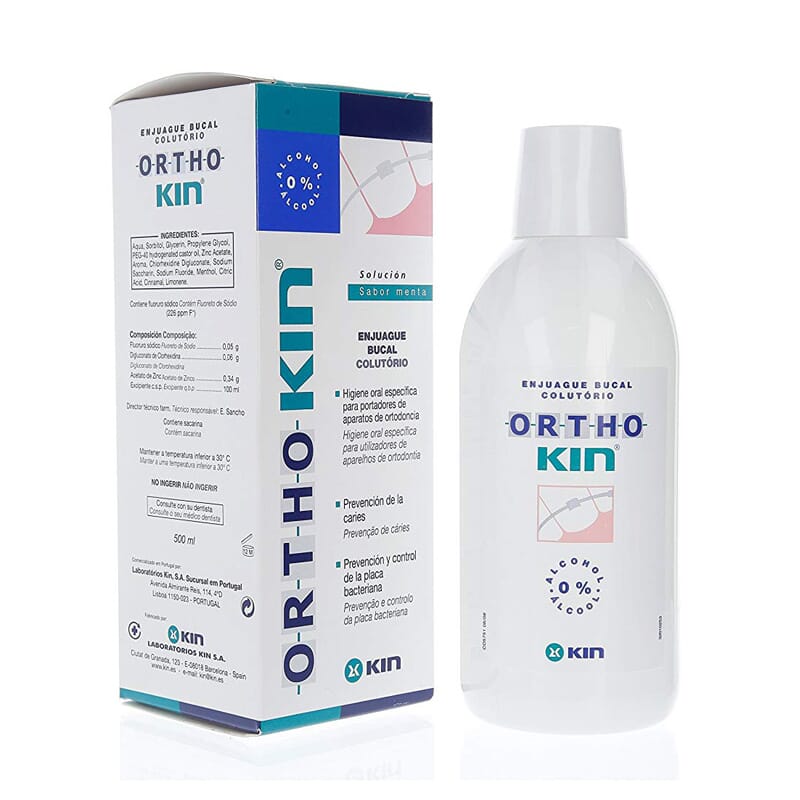 ORTHOKIN ENJUAGUE BUCAL 500ml