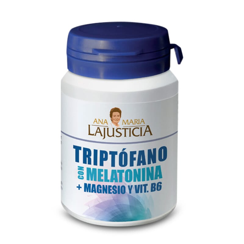 TRIPTÓFANO CON MELATONINA + MAGNESIO Y VIT B6 60 Tabs