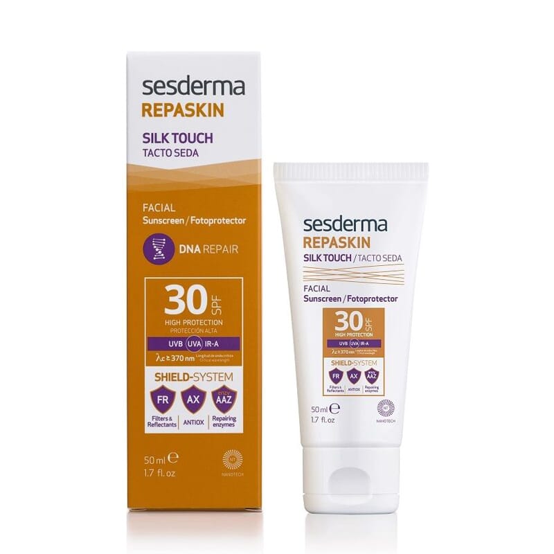 REPASKIN PROTECTION SOLAIRE TOUCHER SOIE SPF30 50 ml Sesderma