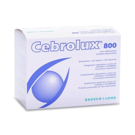 CEBROLUX 800 30 Sobres de Bausch+Lomb