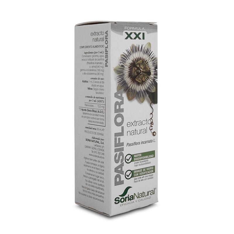 EXTRACTO NATURAL DE PASIFLORA XXI 50ml