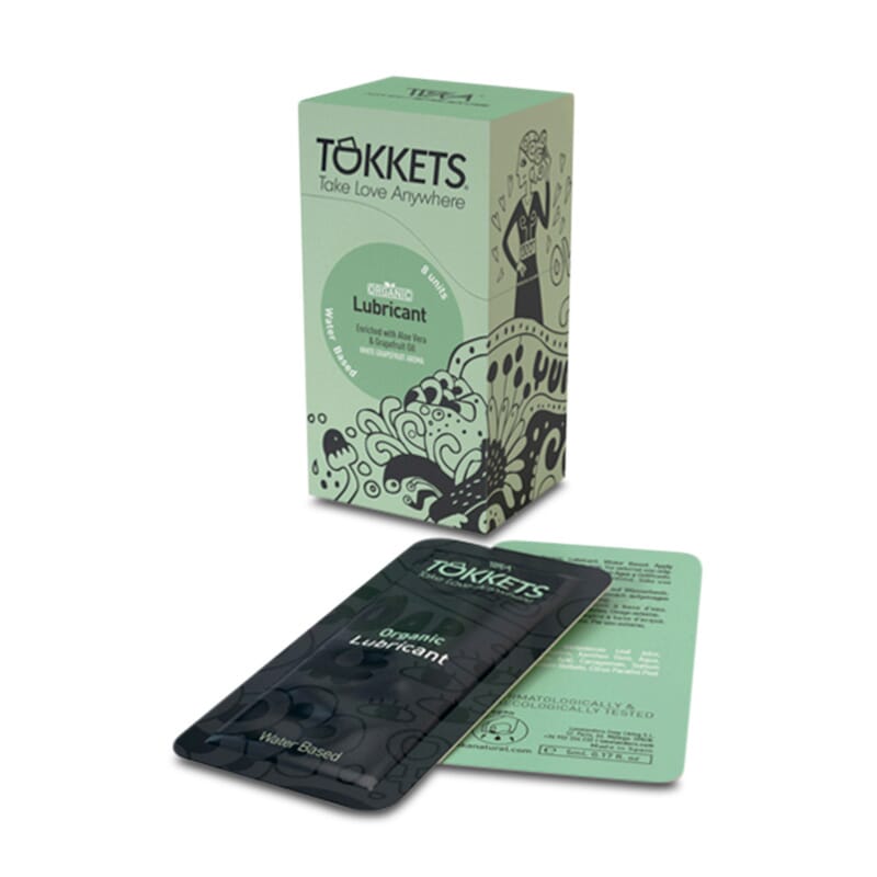 LUBRICANTE ORGÁNICO BASE ACUOSA 8 Sobres de 5ml