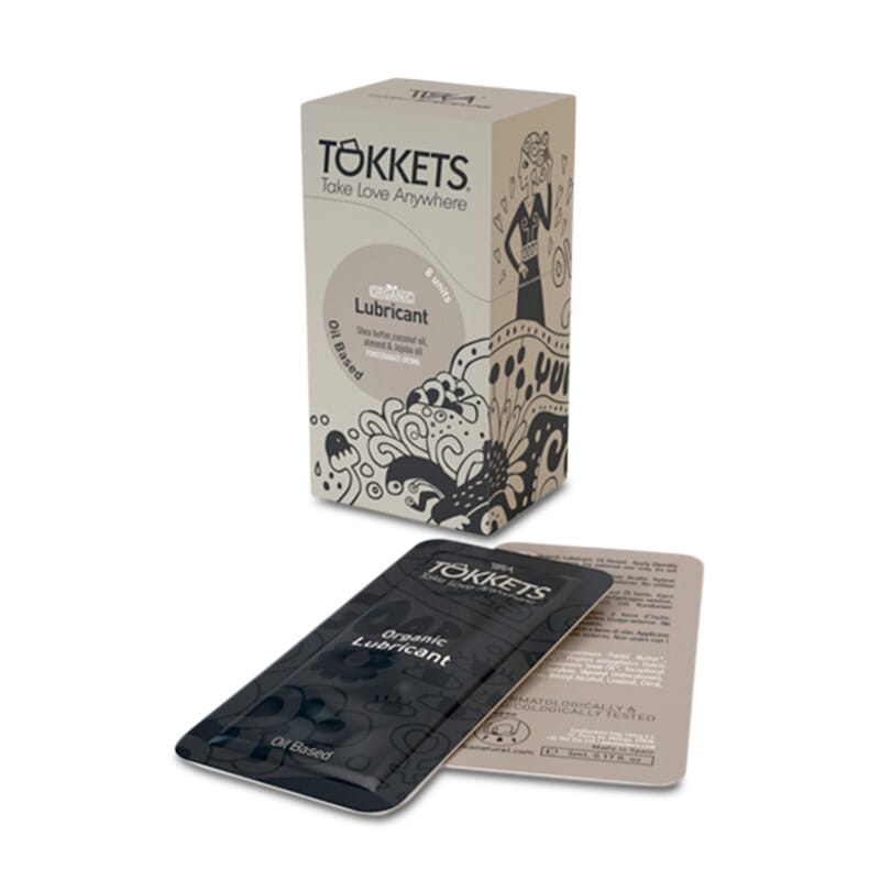 LUBRICANTE ORGÁNICO BASE ACEITE 8 Sobres de 5ml