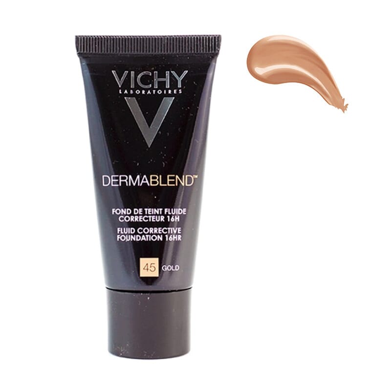 Vichy Dermablend Maquillaje Fluido SPF35 Gold 45 - ¡Corrector!