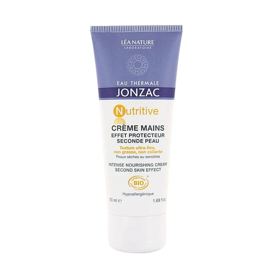 Jonzac Nutritive Crema de Manos Protectora Efecto Segunda Piel