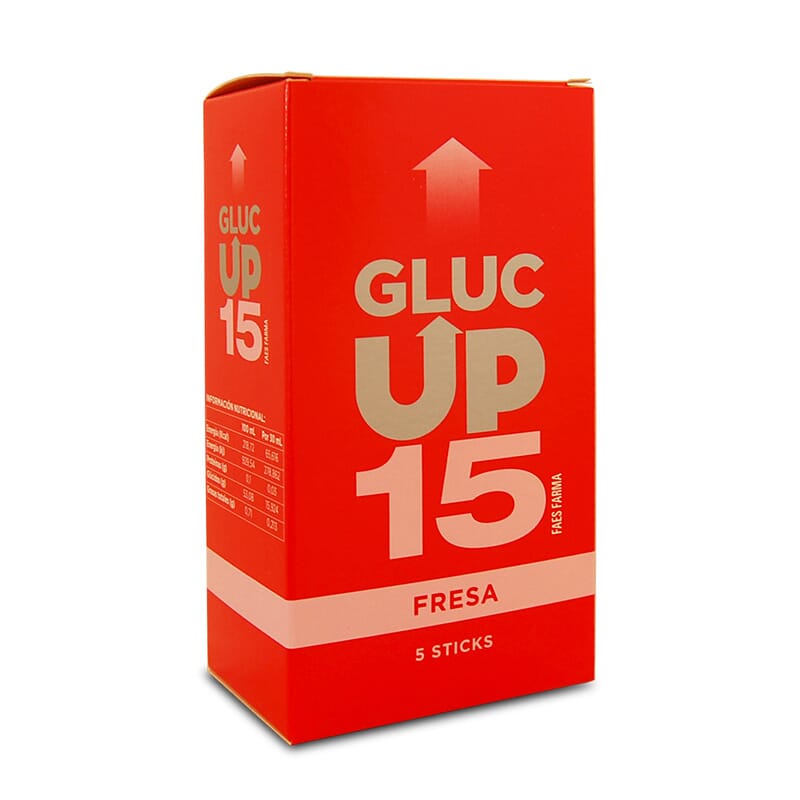 GLUC UP 15 FRESA 5 Sticks de 30ml