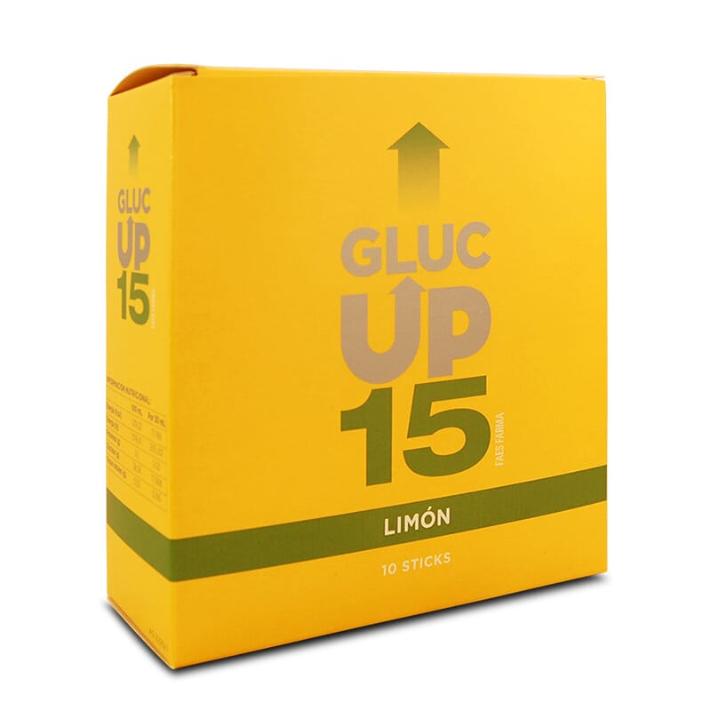 GLUC UP 15 LIMÓN 10 Sticks de 30ml